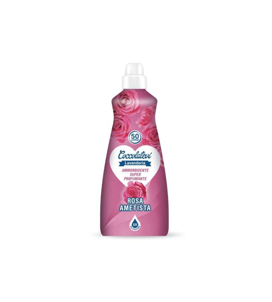 Coccolatevi Ammorbidente Rosa Ametista 1250ml - Super Profumante Morbidezza