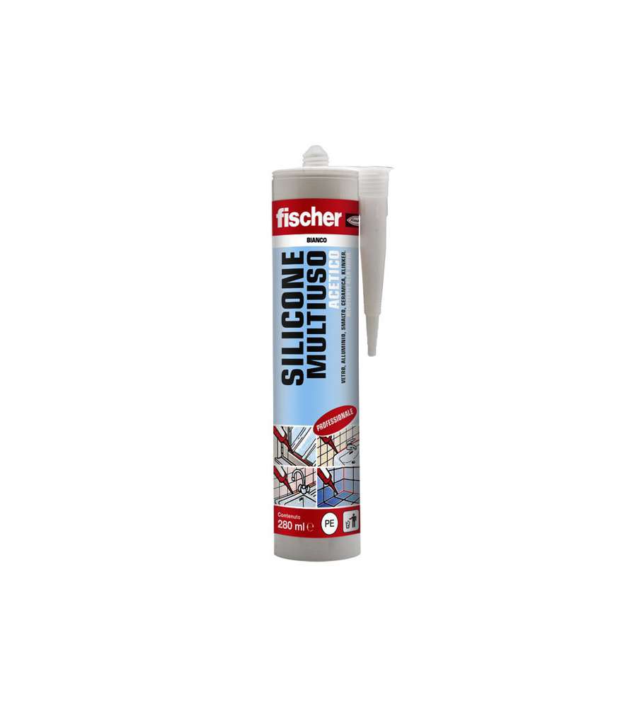 Silicone Acetico Multiuso SAM NE Ml 280 Fischer