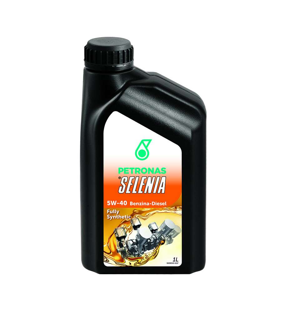 Selenia Olio Motore Diesel 5W40 1L - Lubrificante Sintetico Alta Qualit