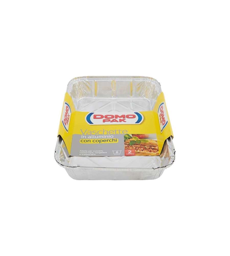 Vaschette Domopak 6 porzioni