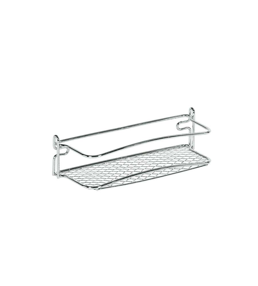 Mensola Bagno Cromo Star Rett.    25X10 H. 7 Artex