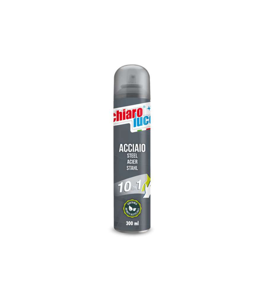 Detergente Chiaro Luce Ml 300 Acciaio Spray