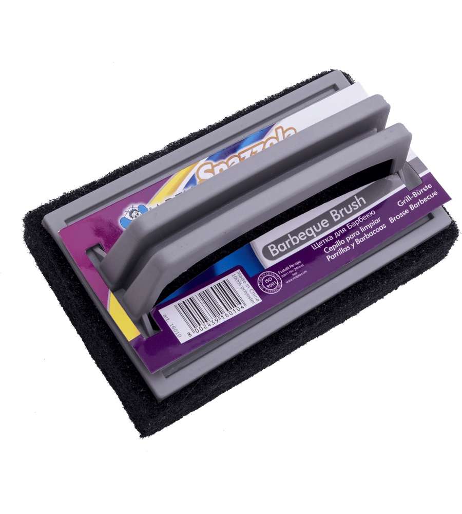 Apex Spazzola Abrasiva Multiuso per Barbecue Multicolore 15 x 9 x 7 cm