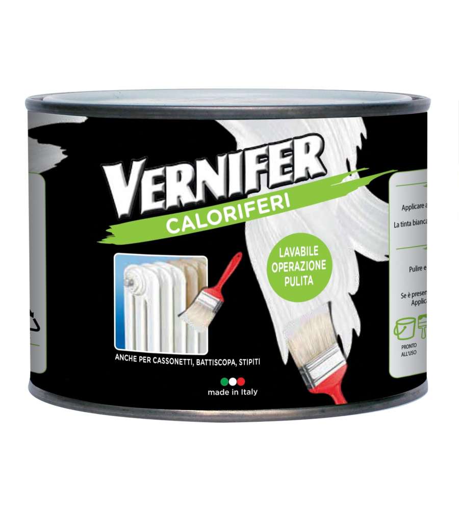 Arexons Vernice per Caloriferi - Bianco Satinato - 500 ml