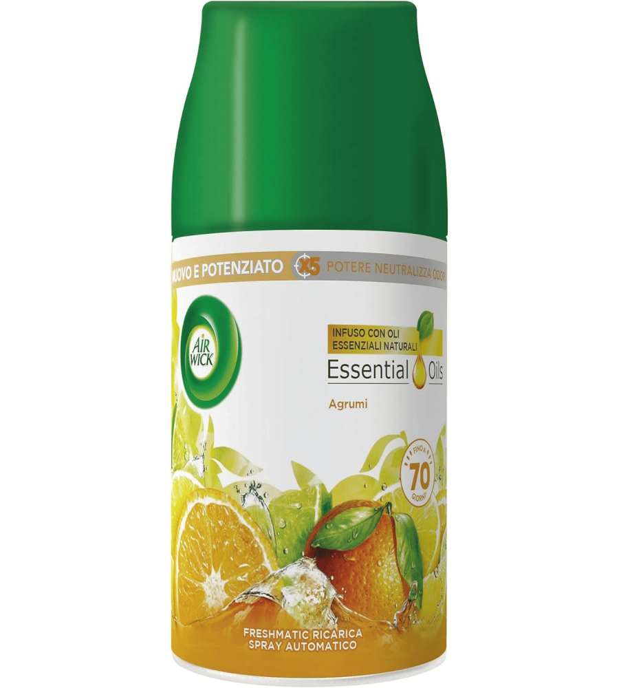 Airwick Ricarica Agrumi Profumatore per Ambiente Automatico 250 ml