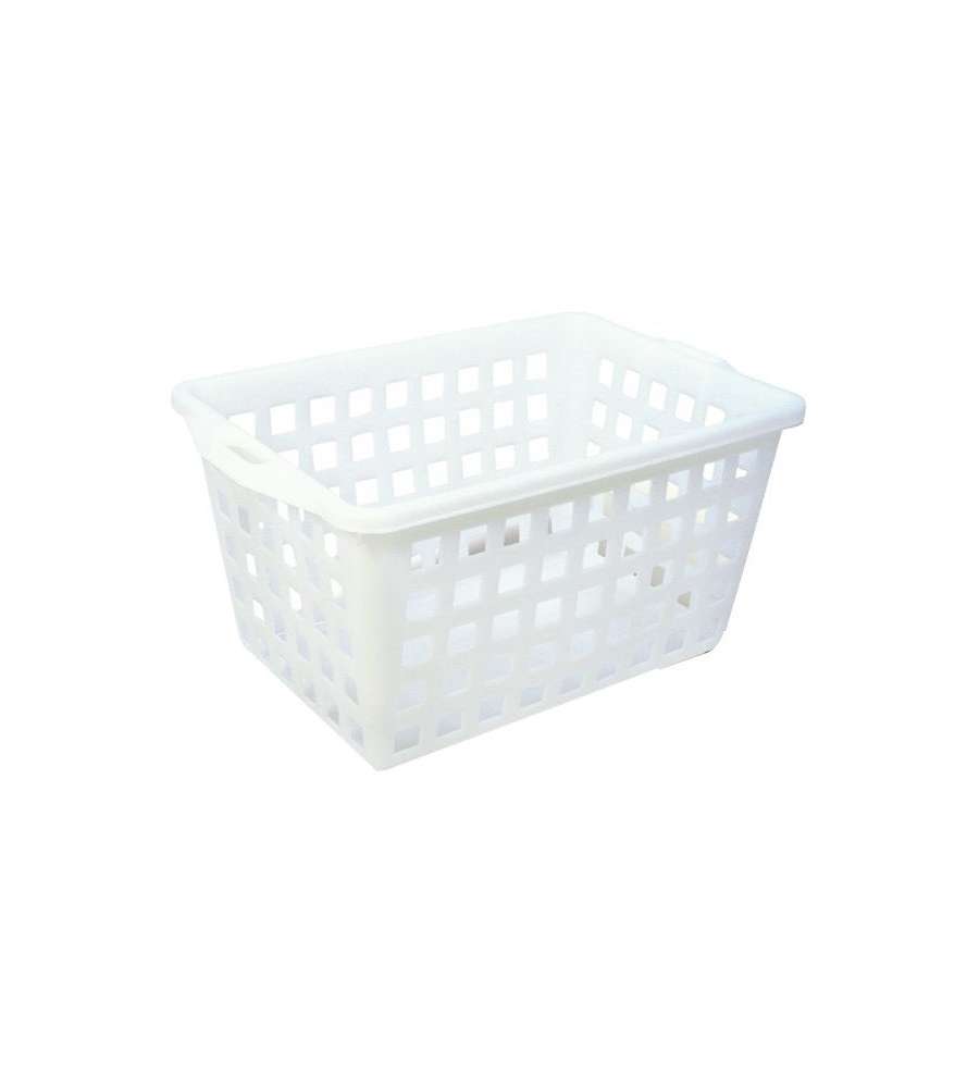Cesta Forata Bianca     50X34 H 30 2200Hd1 Giganpl