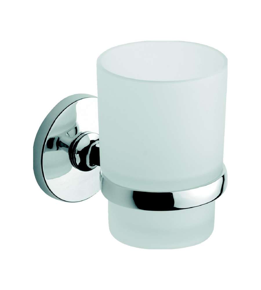 Porta Spazzolini One Duo Cromo