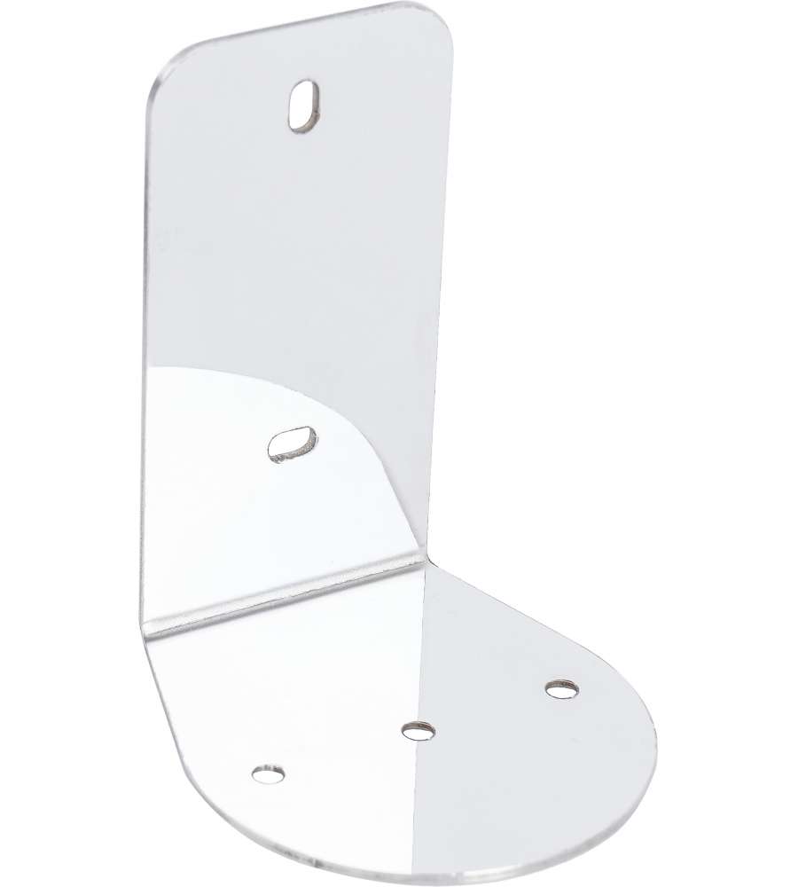 Metaform Supporto Scopino a Muro Inox Lucido 7,1x10x8,2 cm Cromo