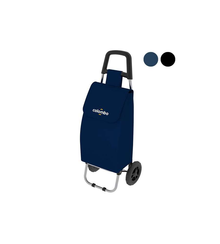 Carrello per la Spesa Rolly Nero L 40 31X36 H 96 Colombo