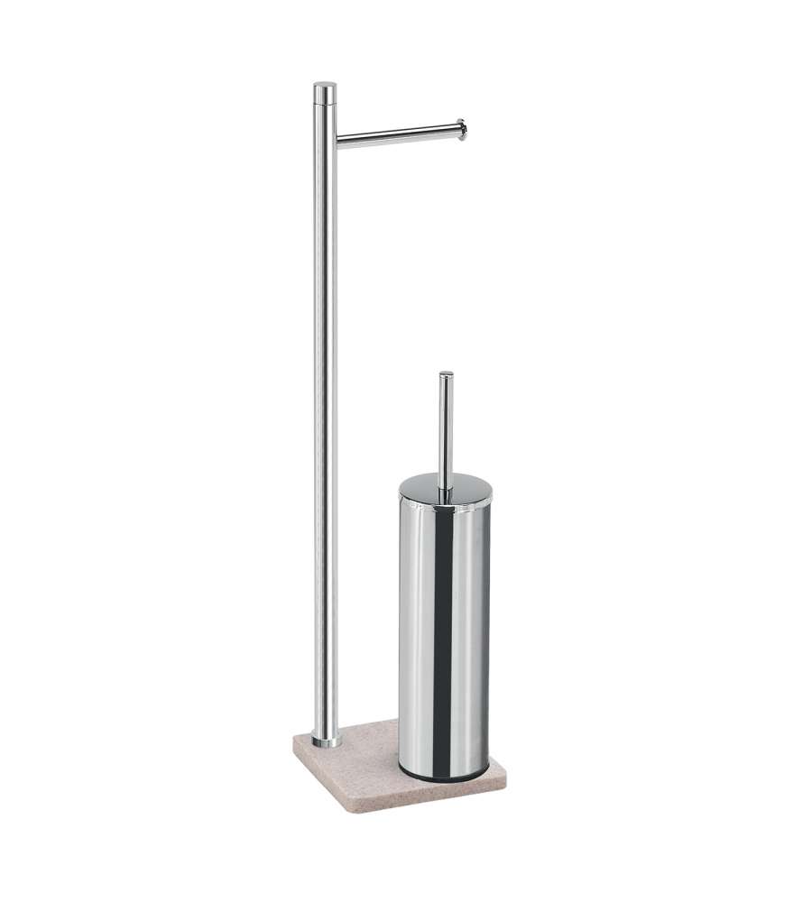 Gedy Portarotolo e Scopino WC - Beige
