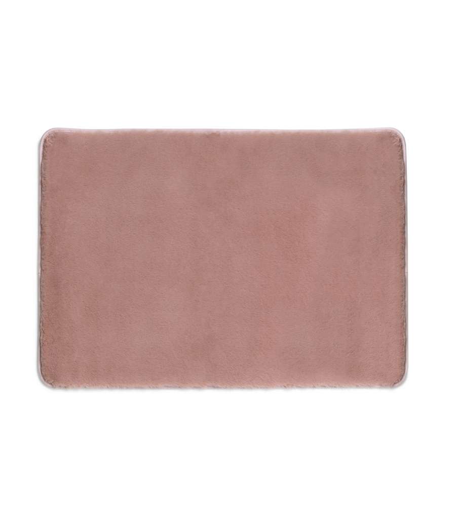 Tappeto bagno Fuzzy Rosa