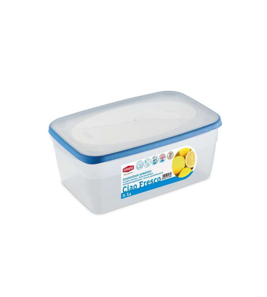 Contenitore Rettangolare L 0,6 15X10 H  6 Stefanplast