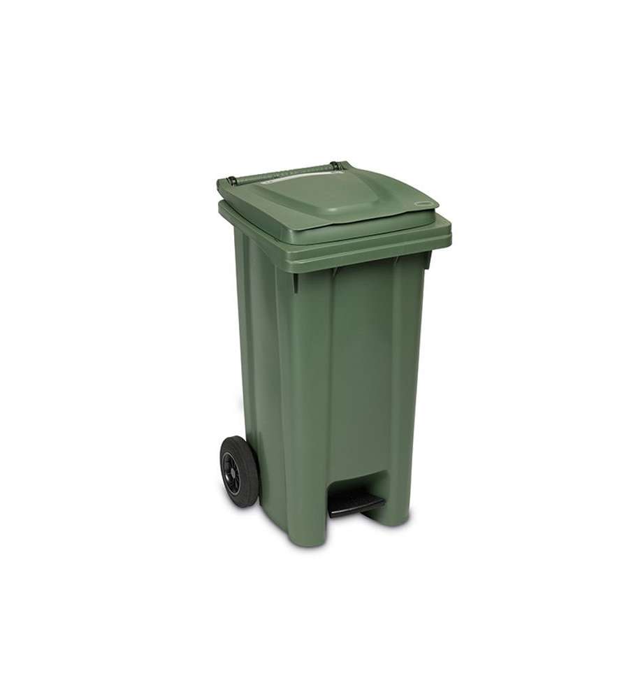 Bidone Urban Quadro C/Pedale Verde  L 120 Stefanpl