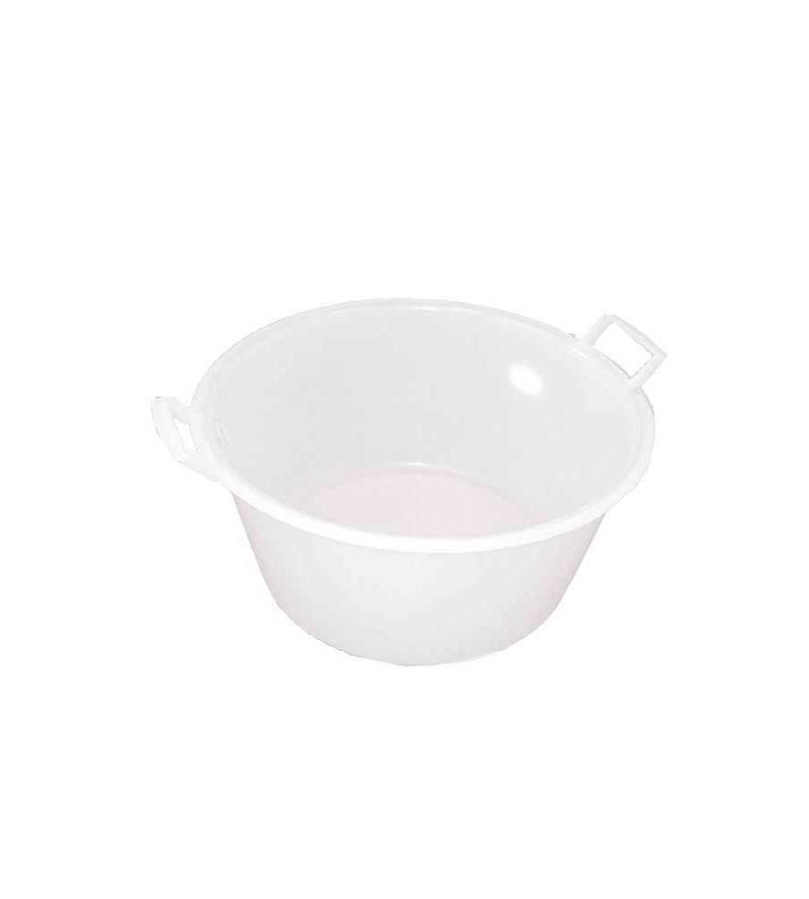 Bacinella Tonda Polietilene Bia. L 15  40 Stefanpl