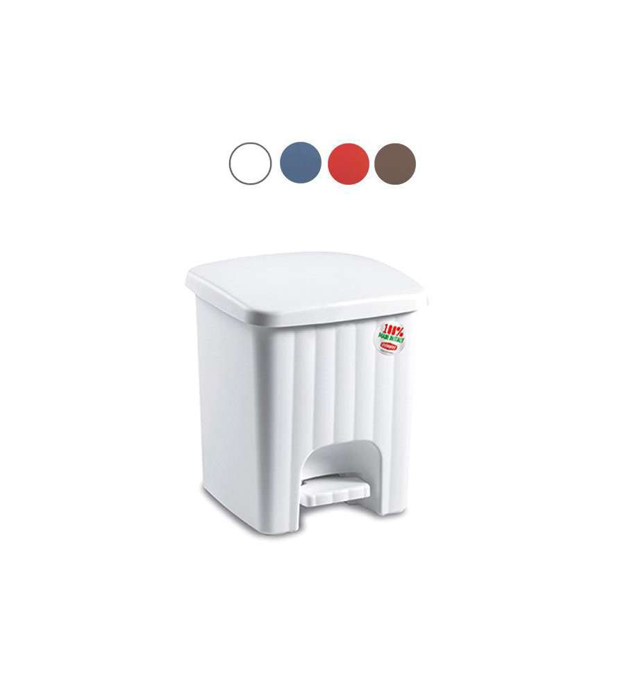 Pattumiera Pedale Mini Rosso Sunset L 4,5 Stefanpl