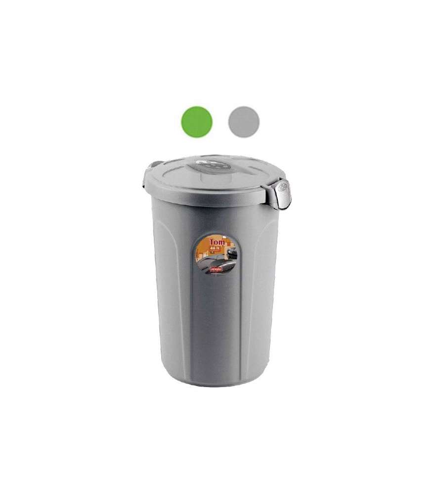 Bidone Universale Tom   L 46 Silver       Stefanpl