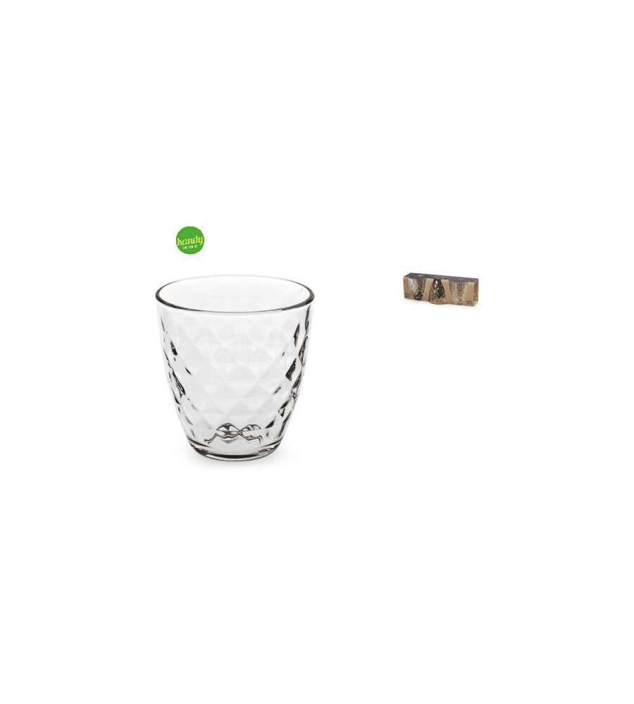 Royal Norfolk Bicchieri Vibe Set 3 Pezzi Vetro Trasparente 28 cl