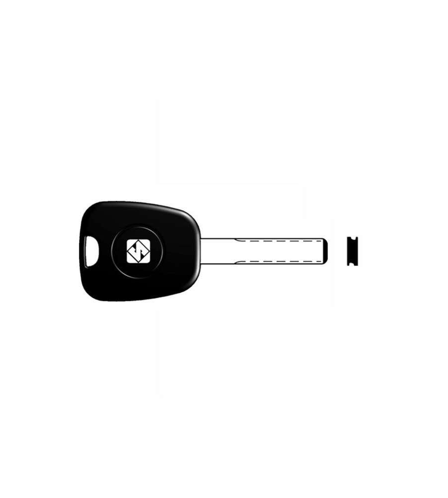 Chiave auto con transponder senza chip Peugeot