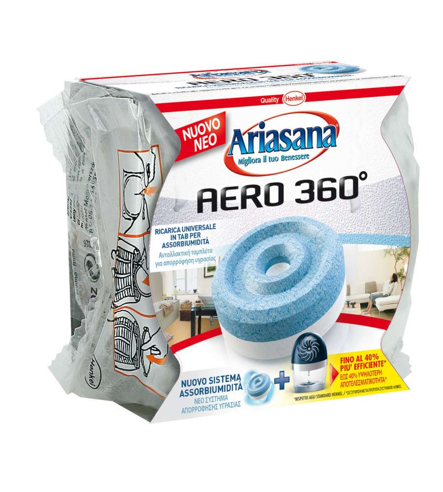 Ariasana Ricarica Universale Per Assorbiumidità Inodore 450 Gr