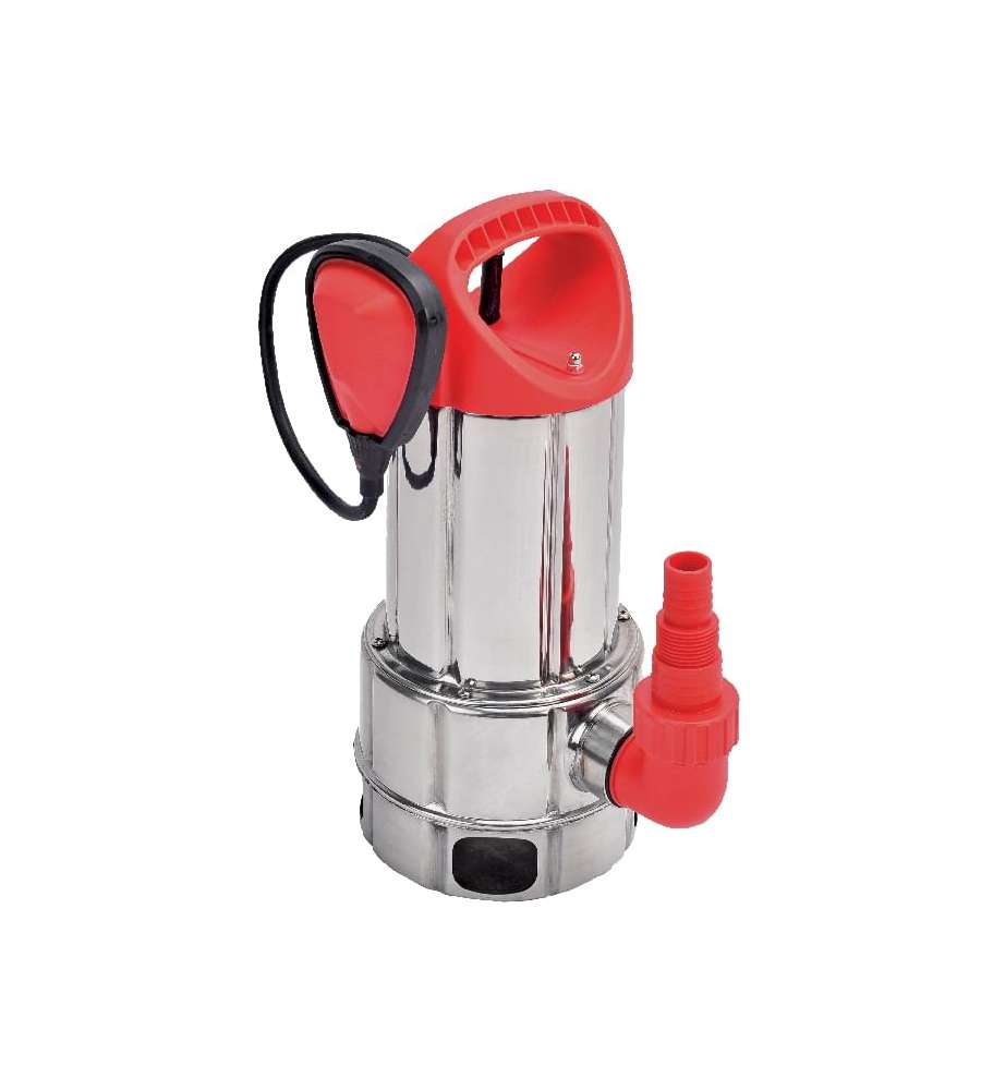 Valex Elettropompa Sommergibile ESP-INOX 551 Rosso e Cromato 550W