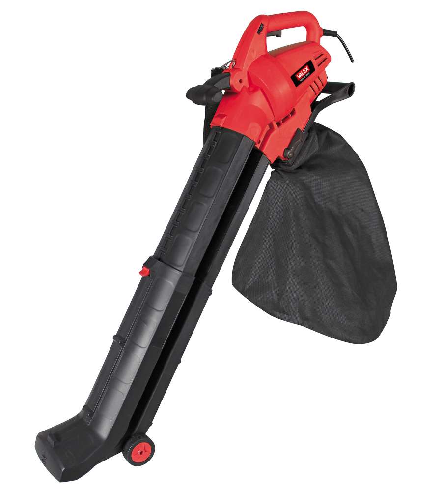Valex Aspiratore Soffiatore Elettrico 3000W Rosso - Potenza 3000W - 112 cm