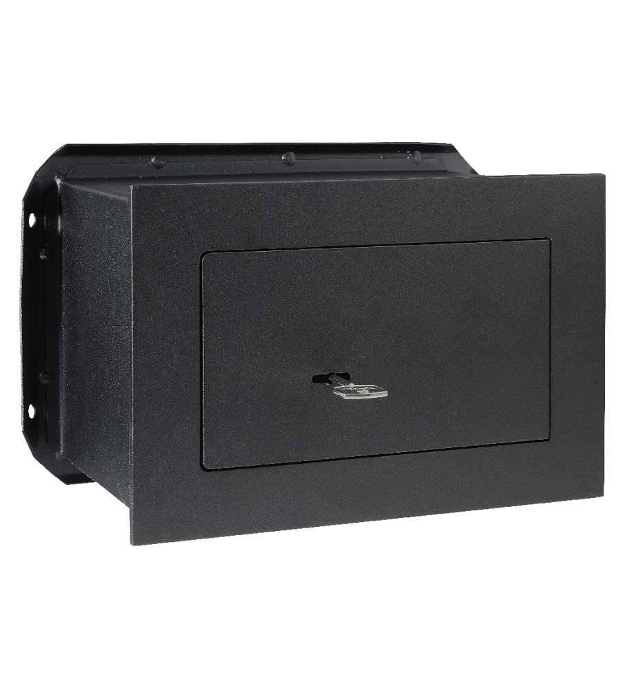 Valex Cassaforte Incasso Doppia Mappa Grigia 31x21cm con 2 Chiavi