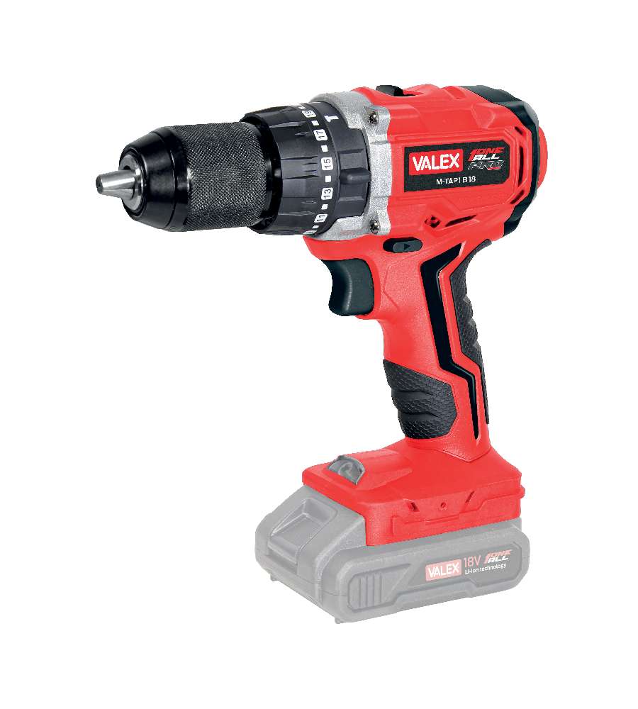 Valex Trapano Avvitatore Brushless M-TAP1 B 18V Con Percussione 13mm