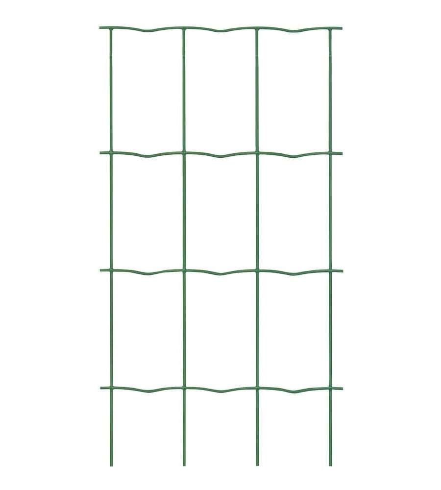 Rete metallica plastificata verde 2 x 25 m