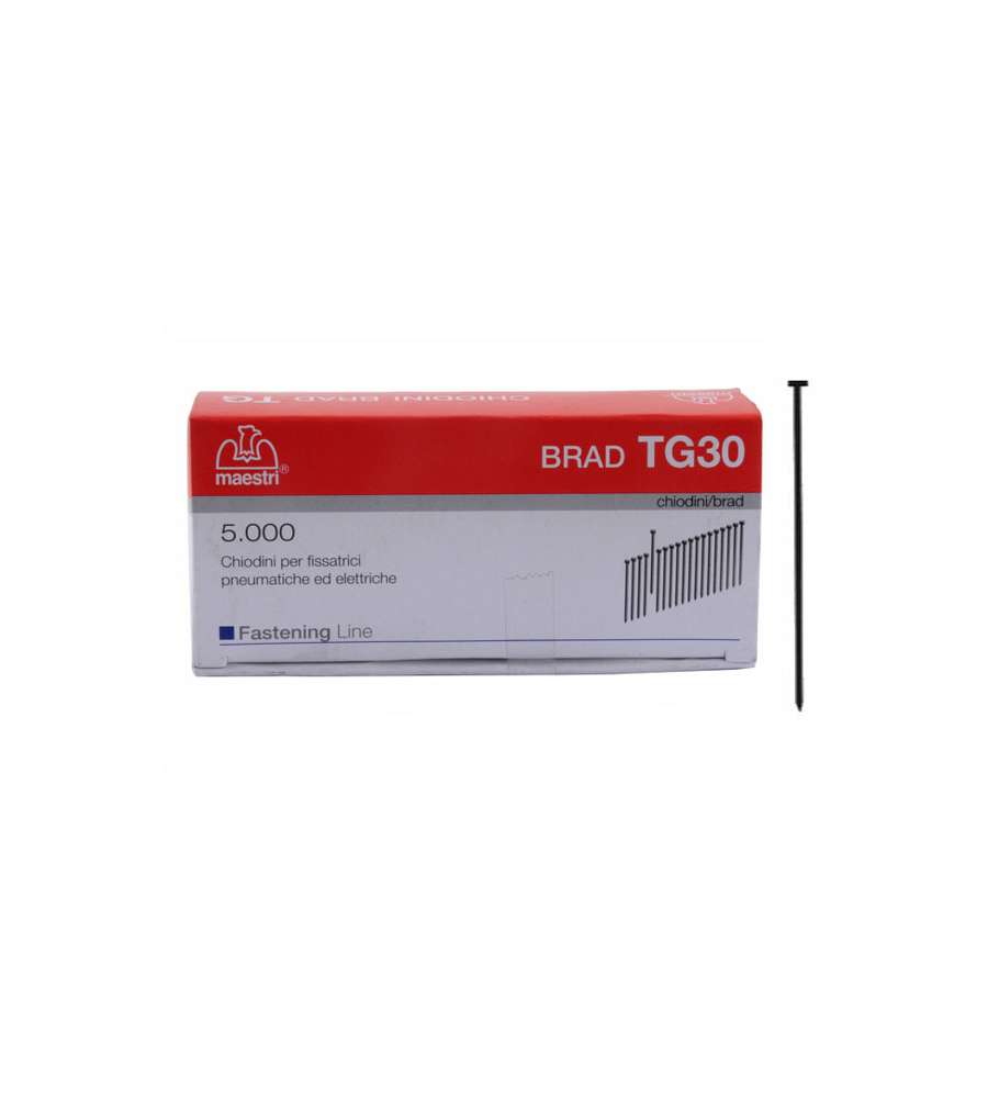Chiodi Mm 20 Pz  5000 Testa Groppino Tg/20 Maestri