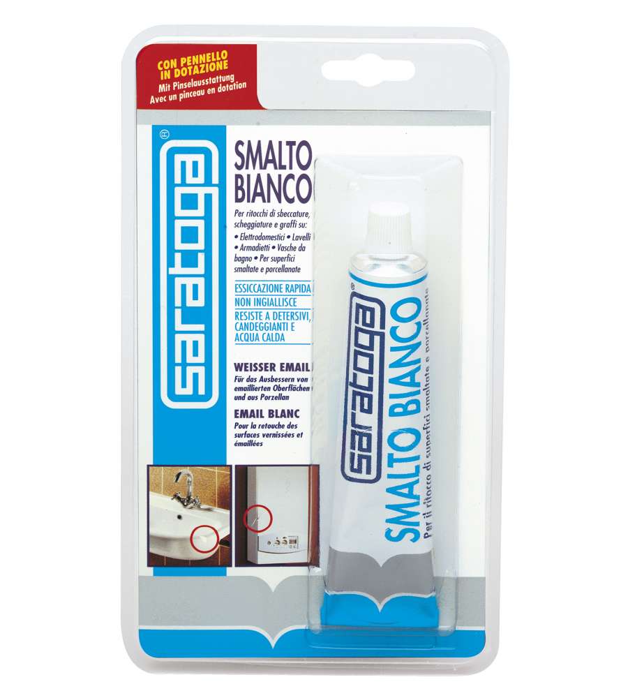 Smalto Bianco 45 g Saratoga