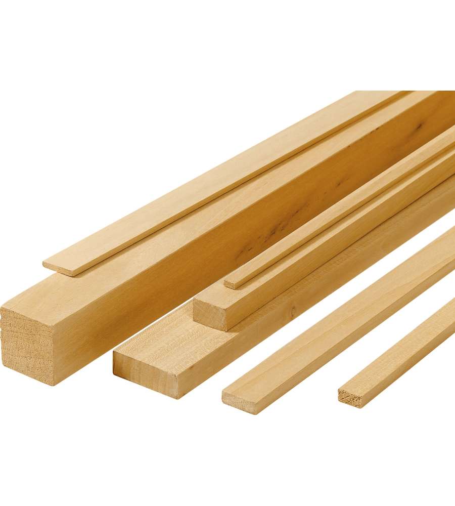 PIRCHER Listello in Legno Samba Piallato 30x50x2500 mm Falegnameria Interni
