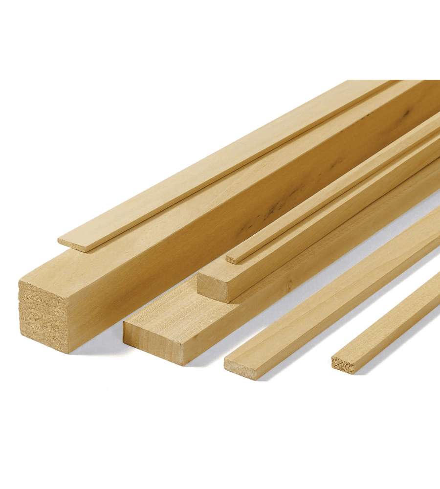 Pircher Samba Listello Piallato 40x100x2500 mm per Falegnameria Interna