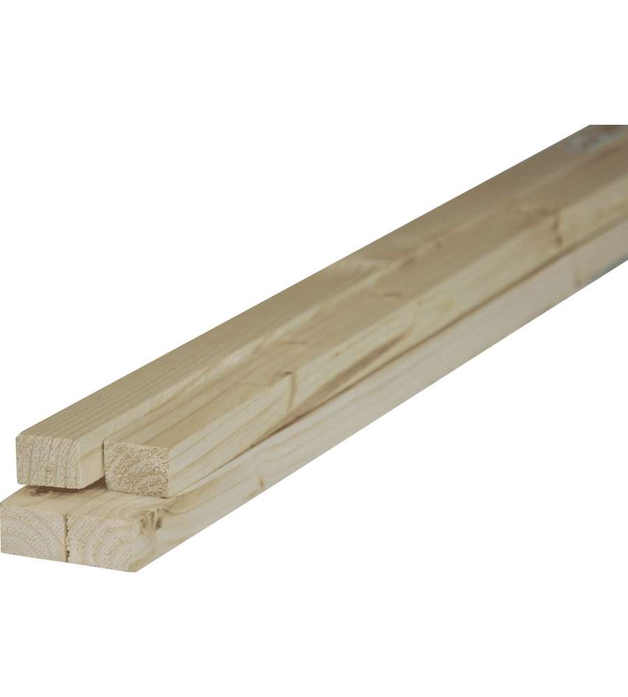 Pircher Listello piallato Abete 15x20x2000 mm - Superficie liscia versatile