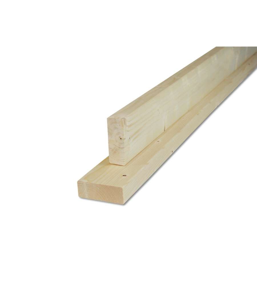 Listello abete piallato 30x70x2000 mm in legno naturale per bricolage