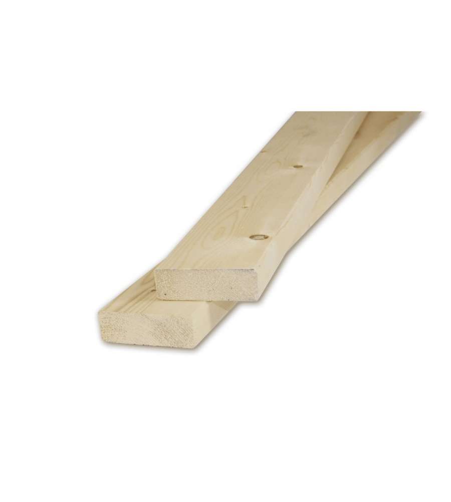 Pircher Listello Abete piallato 30x90x2000 mm per bricolage e arredo