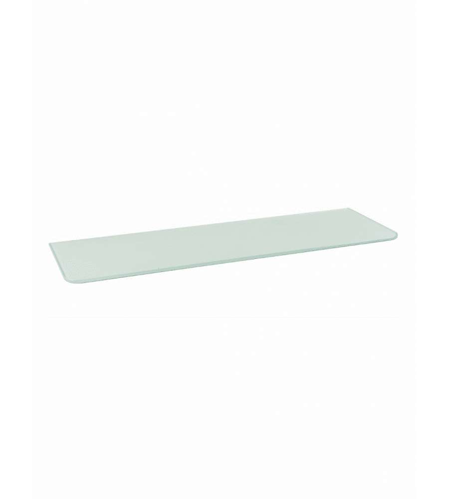 Pircher Mensola in Vetro Satinato 600x120x8 mm - Finitura Elegante e Pratica