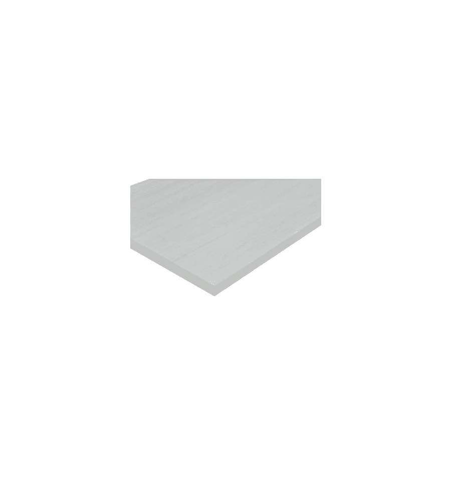 Melamin - Ripiano 4 Lati Bordati Rovere Ghiaccio 18x400x1000 mm