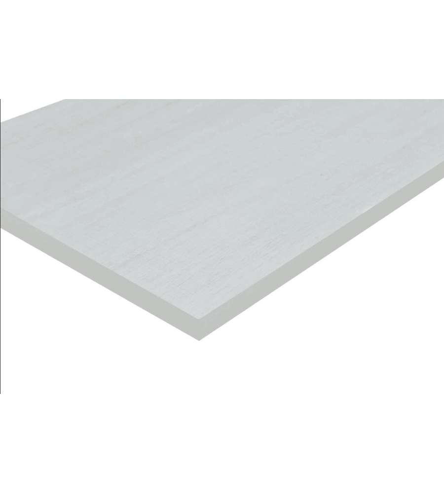 Melaminico - Ripiano Rovere Ghiaccio 18x600x1000 mm - 4 Lati Bordati