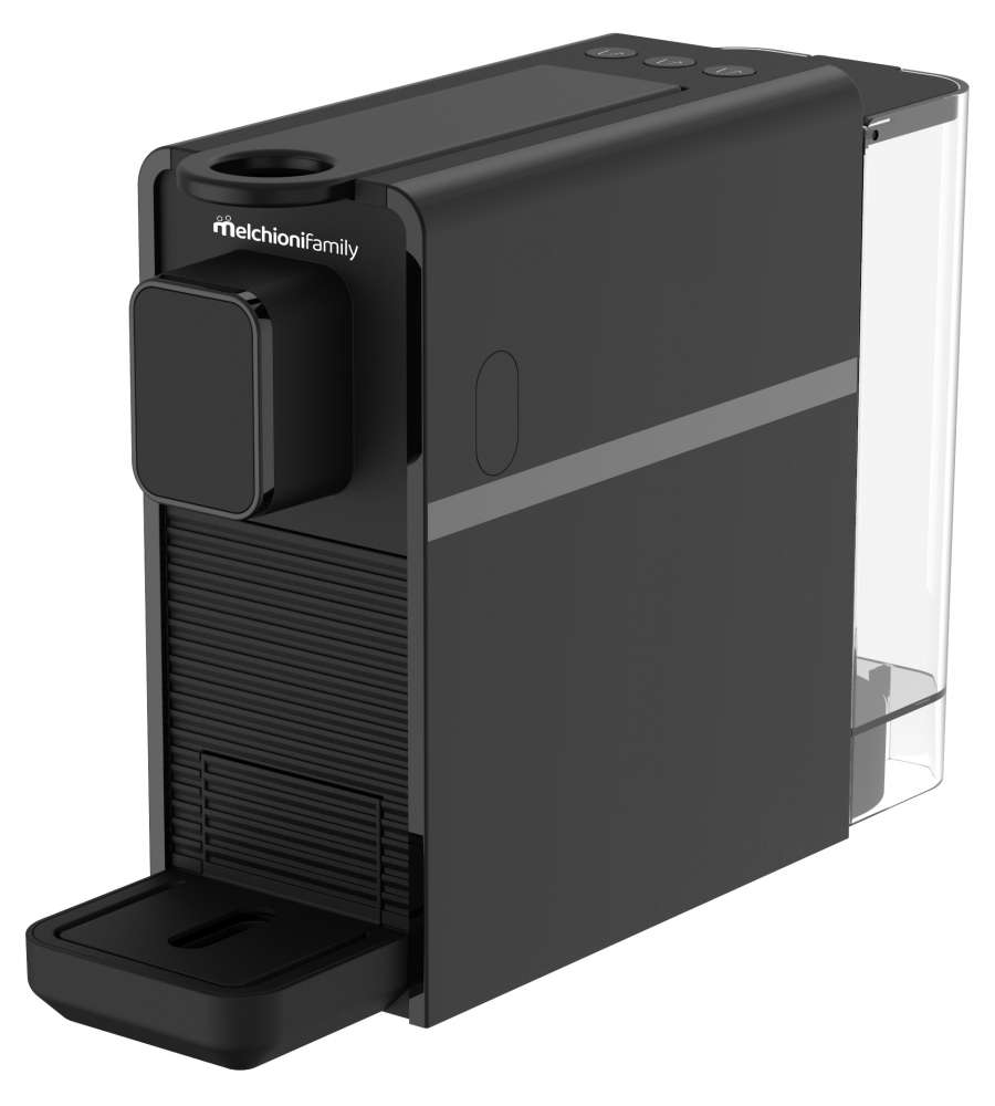 Macchina Caff� Cremosa Compatibile Capsule Nespresso Nero 0,5L 20 Bar
