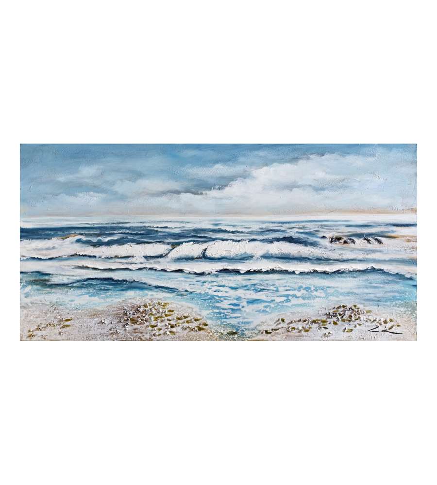 Dipinto in Tela di Cotone - Assortiti - 60 x 120 cm