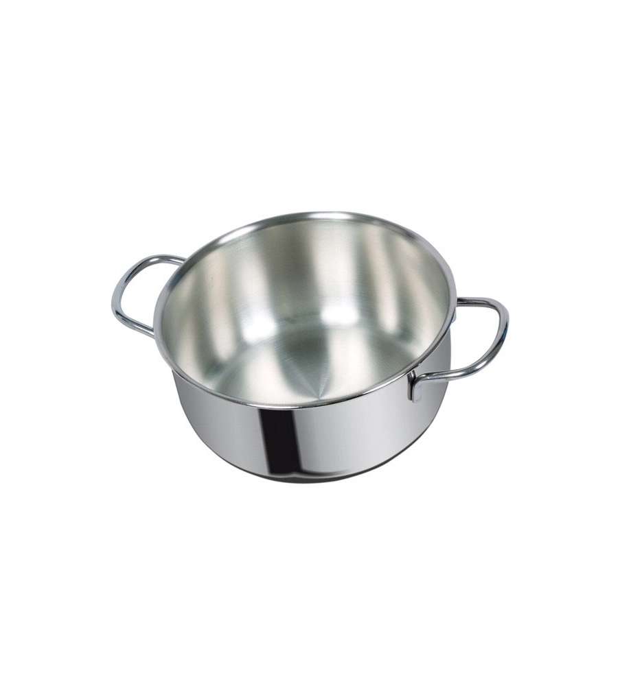 Casseruola Inox 2 Manici     Cm 12 Dune Metalsomma