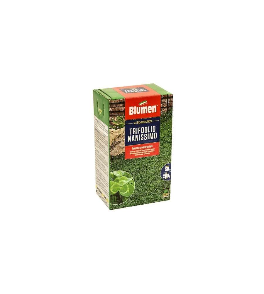 Blumen Semi per Prato Trifoglio Nanissimo 200 g Verde Copertura 50 m�