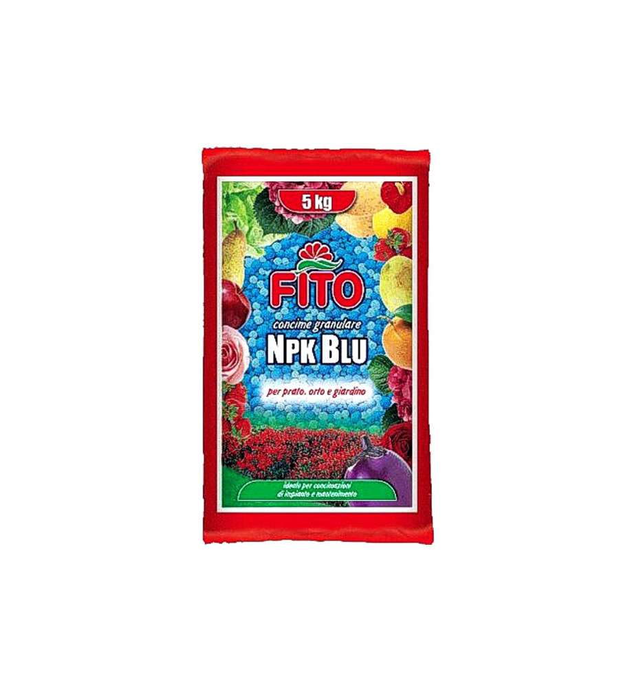 Concime Npk Blu Granulare Kg 5                Fito