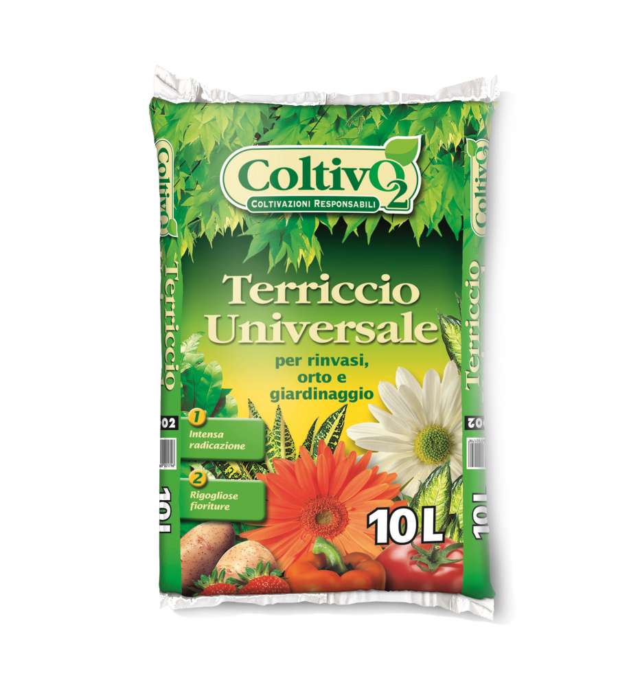 Agri-Natura HM-3 Substrato Universale 50L – Torba Bionda, Fibra Di Coccol, Perlite, Per Semina E Trapianto, Con Nutrienti Per 4 Mesi