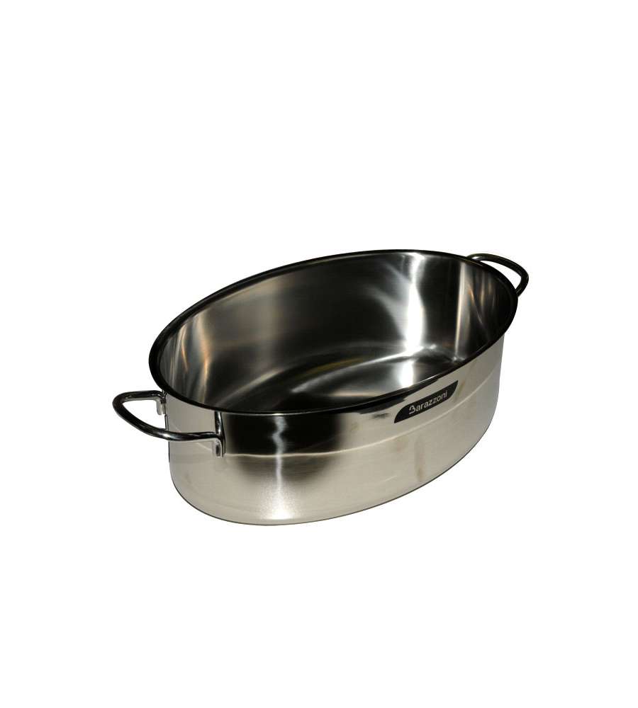 Casseruola Inox Ovale       Cm 32 Bonita Barazzoni