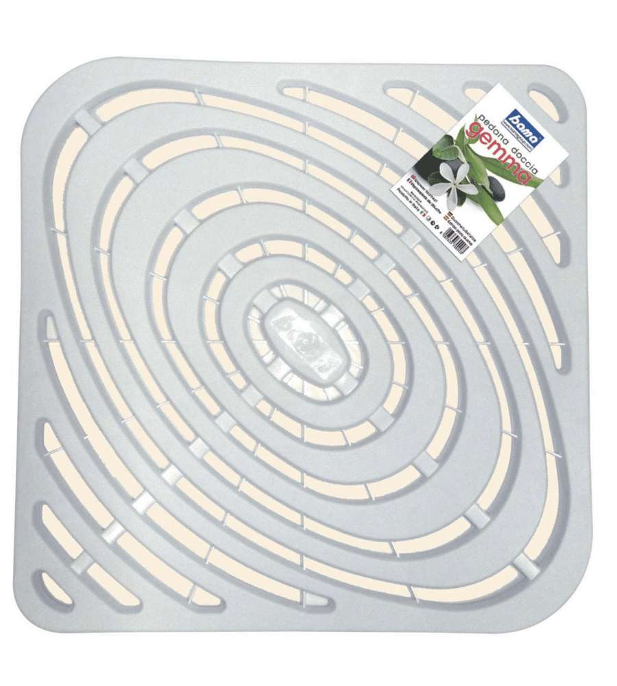 Bama Pedana Doccia Gemma Bianca 54x54 cm Superficie Antiscivolo