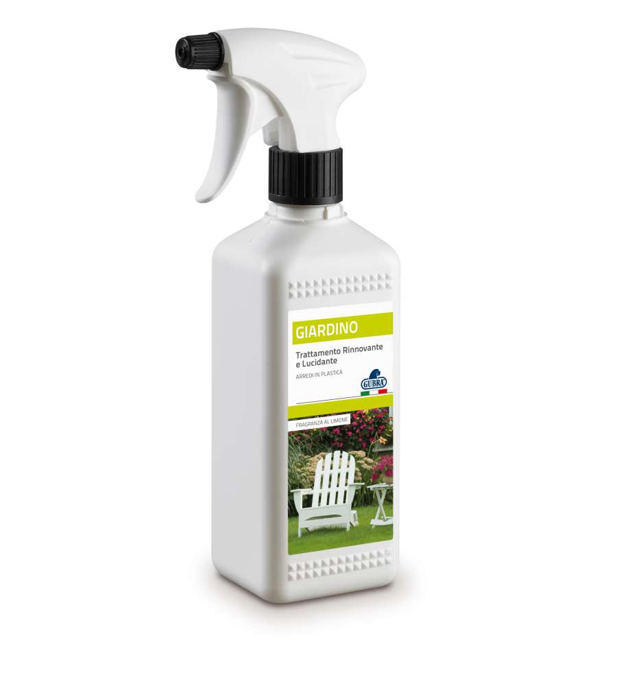Trattamento rinnovante lucidante per arredi in plastica spray