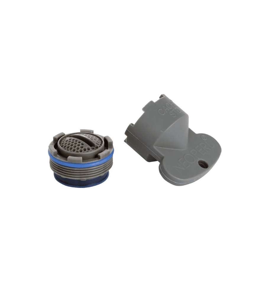 Idrobric Aeroflux Incasso Honeycomb M24x1 con Coin Slot e Chiave
