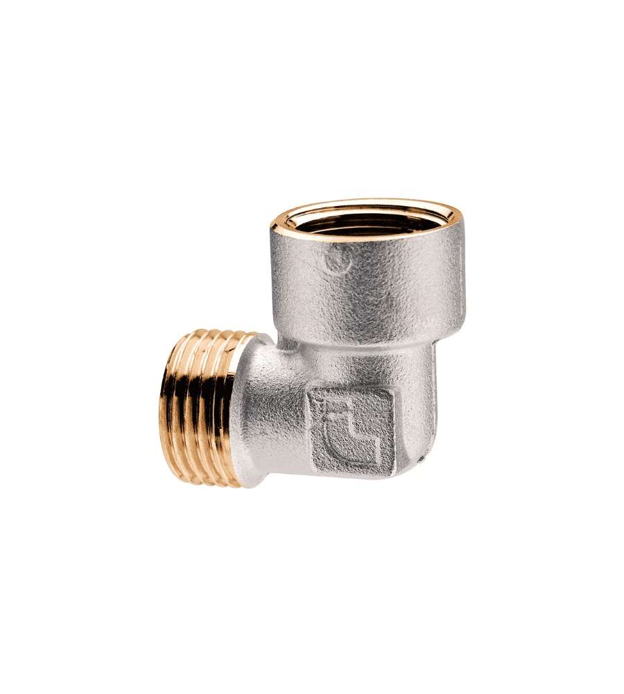 IDRO BRIC Gomito a compressione per tubo rame 1/2