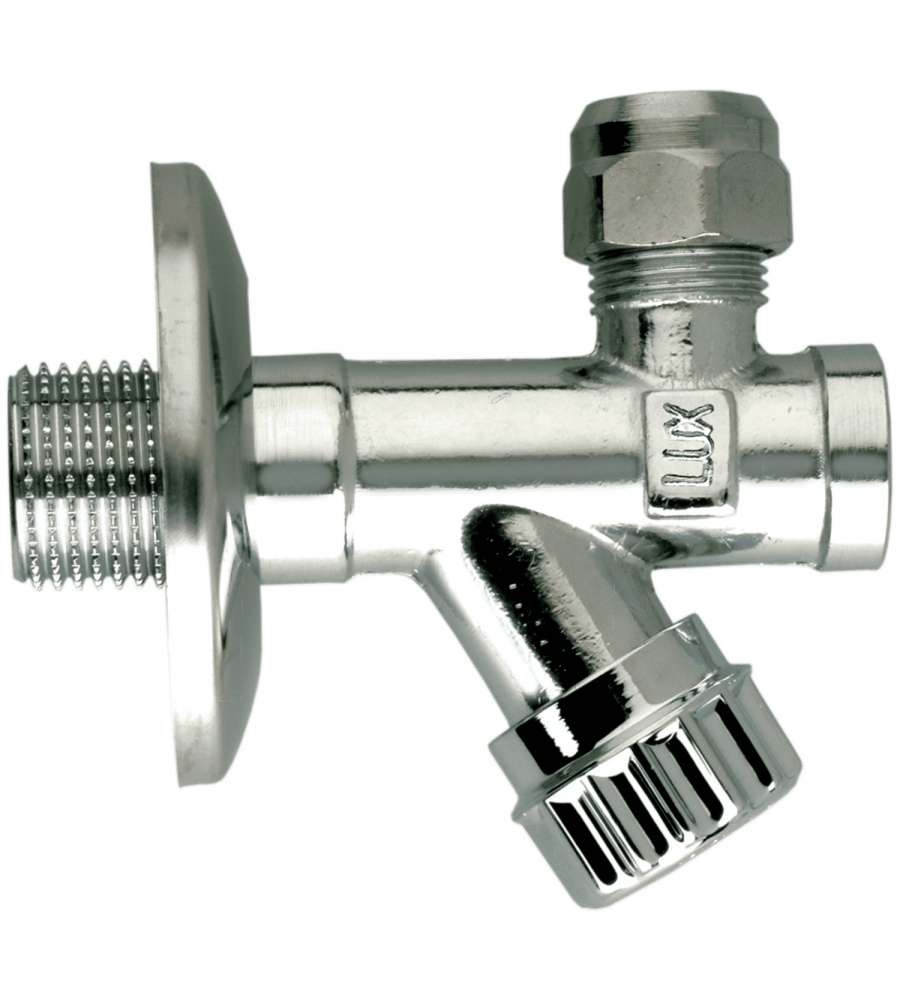 Idro Bric Rubinetto Sottolavabo Cromato con Filtro Integrato 1/2 x 3/8